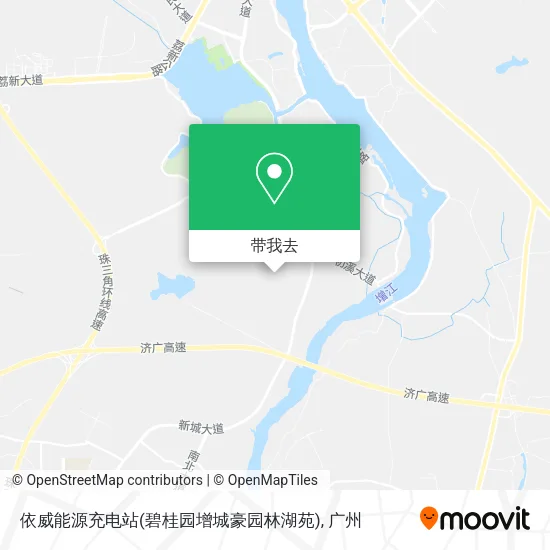 依威能源充电站(碧桂园增城豪园林湖苑)地图