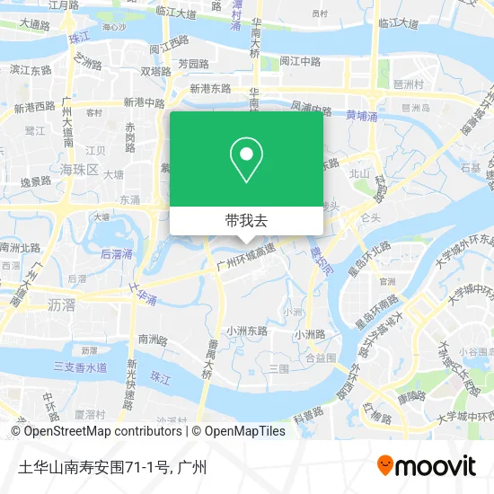 土华山南寿安围71-1号地图