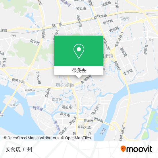 安食店地图