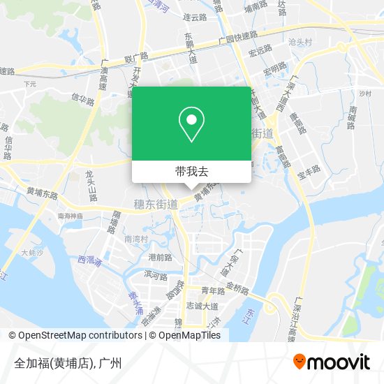 全加福(黄埔店)地图