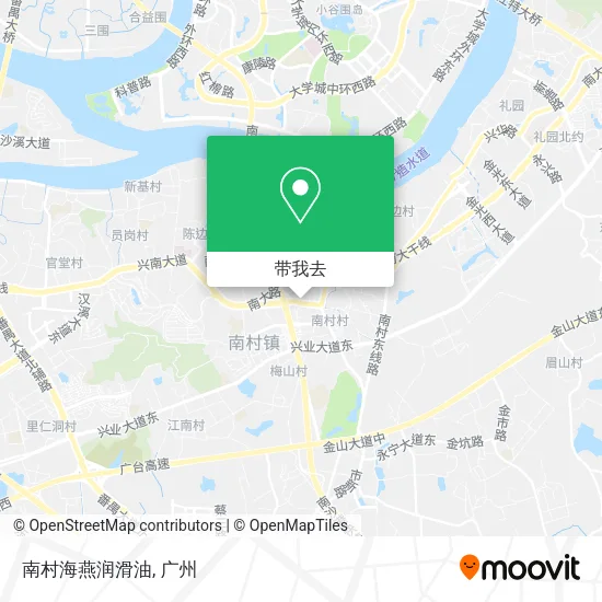 南村海燕润滑油地图