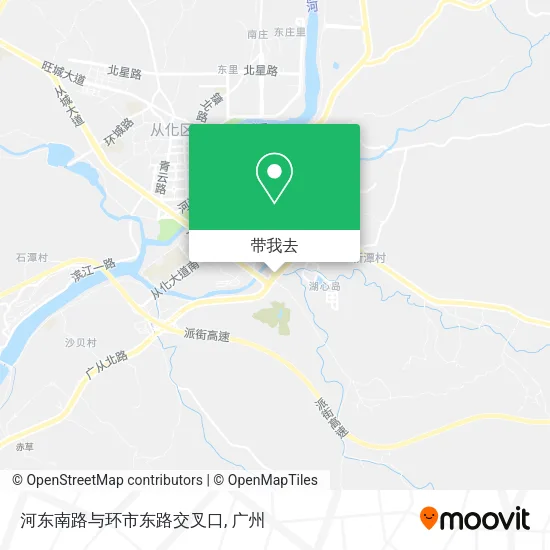 河东南路与环市东路交叉口地图