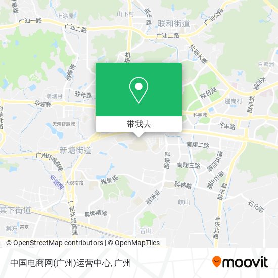 中国电商网(广州)运营中心地图