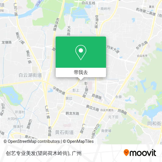 创艺专业美发(望岗荷木岭街)地图