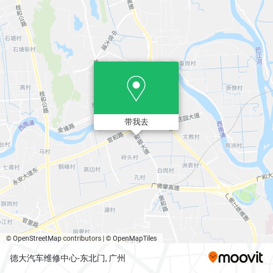 德大汽车维修中心-东北门地图