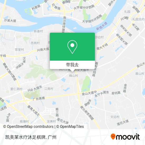 凯美莱水疗沐足棋牌地图