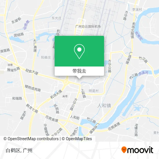 白鹤区地图