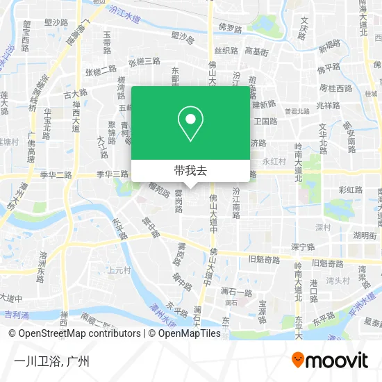 一川卫浴地图