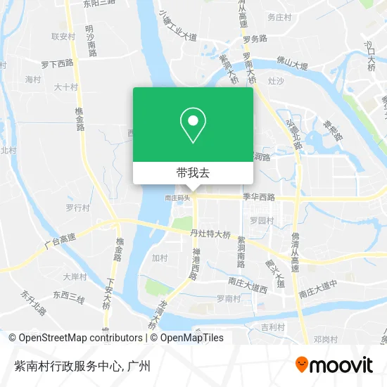 紫南村行政服务中心地图