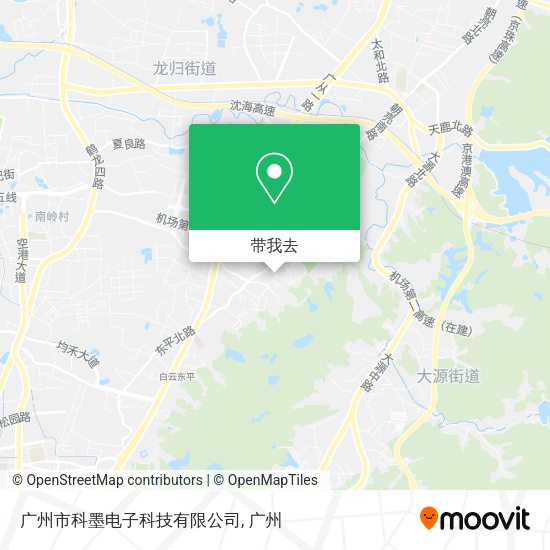 广州市科墨电子科技有限公司地图