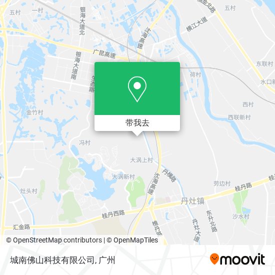 城南佛山科技有限公司地图