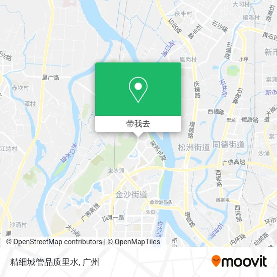 精细城管品质里水地图
