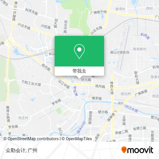 众勤会计地图