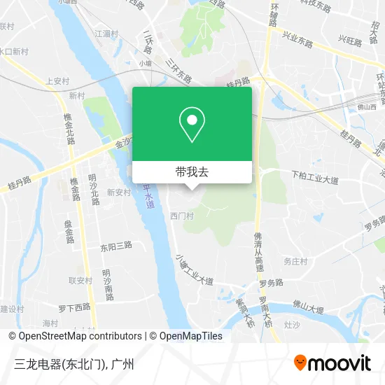三龙电器(东北门)地图