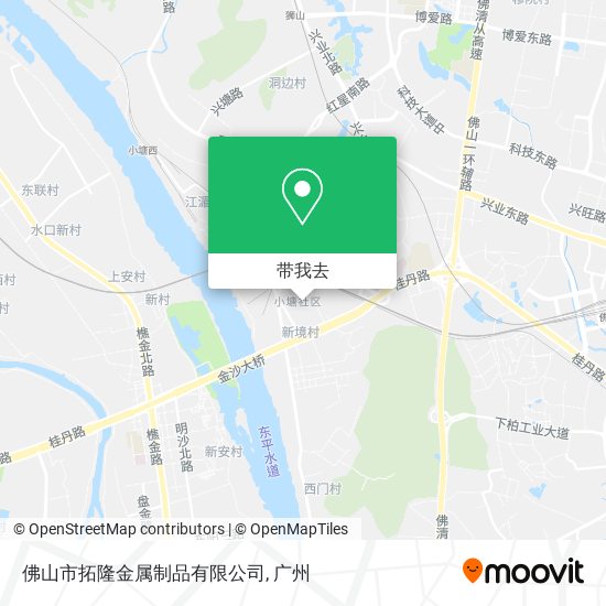 佛山市拓隆金属制品有限公司地图