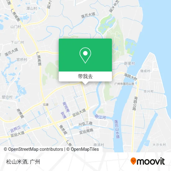 松山米酒地图