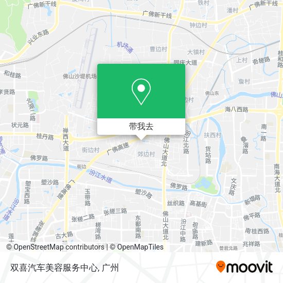 双喜汽车美容服务中心地图