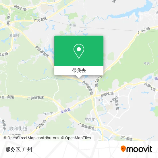 服务区地图