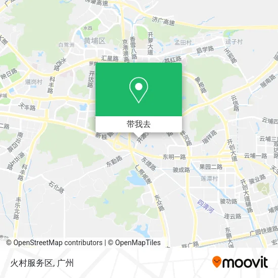 火村服务区地图