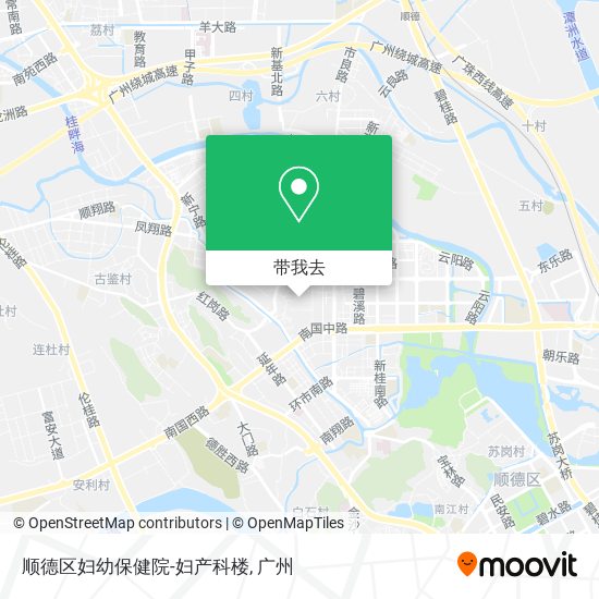 顺德区妇幼保健院-妇产科楼地图