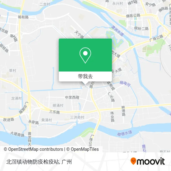 北滘镇动物防疫检疫站地图