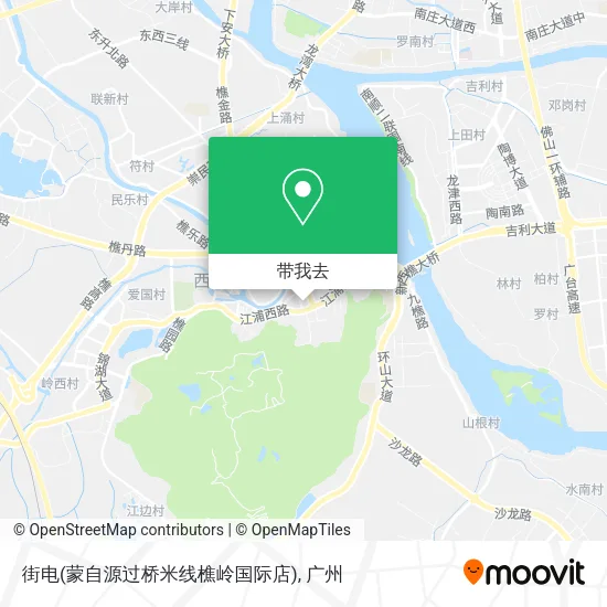 街电(蒙自源过桥米线樵岭国际店)地图