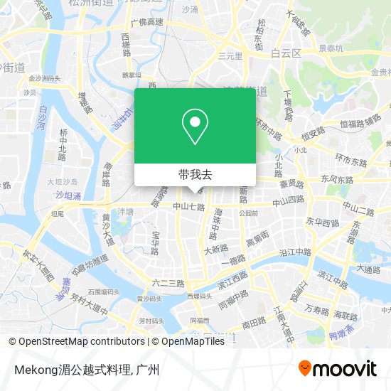 Mekong湄公越式料理地图