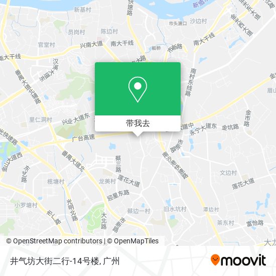 井气坊大街二行-14号楼地图