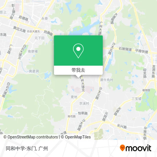同和中学-东门地图