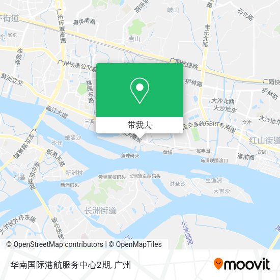 华南国际港航服务中心2期地图