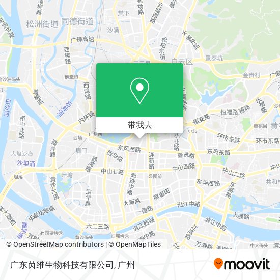 广东茵维生物科技有限公司地图