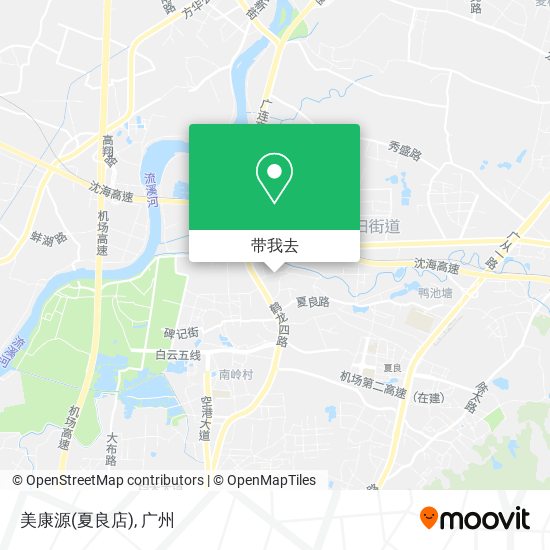 美康源(夏良店)地图