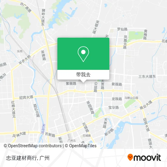 忠亚建材商行地图