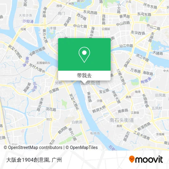 大阪倉1904創意園地图