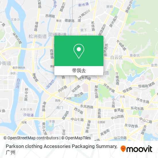 Parkson clothing Accessories Packaging Summary地图