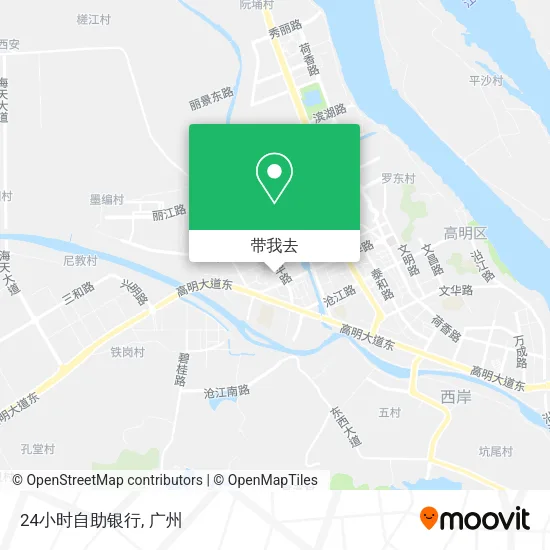 24小时自助银行地图