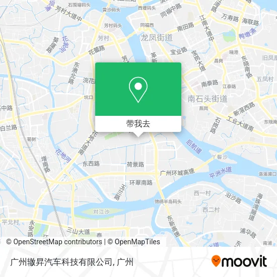 广州辙昇汽车科技有限公司地图