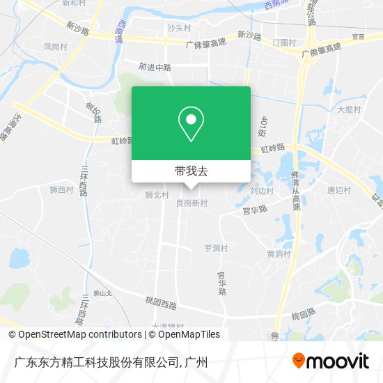 广东东方精工科技股份有限公司地图
