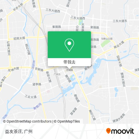 益友茶庄地图