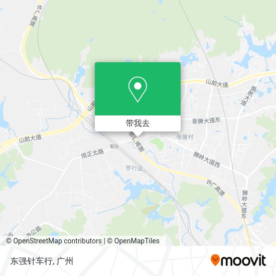 东强针车行地图