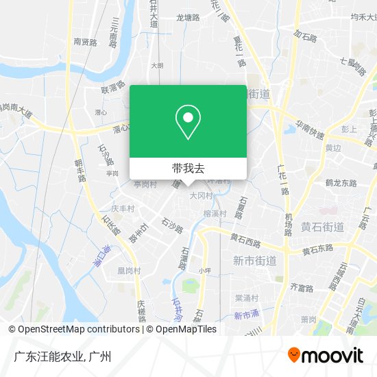 广东汪能农业地图