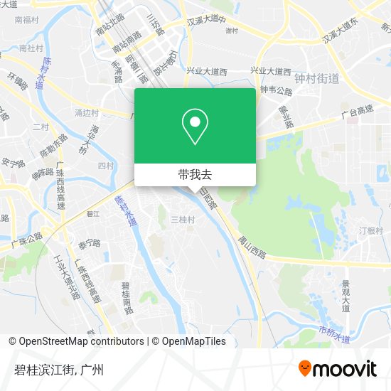 碧桂滨江街地图