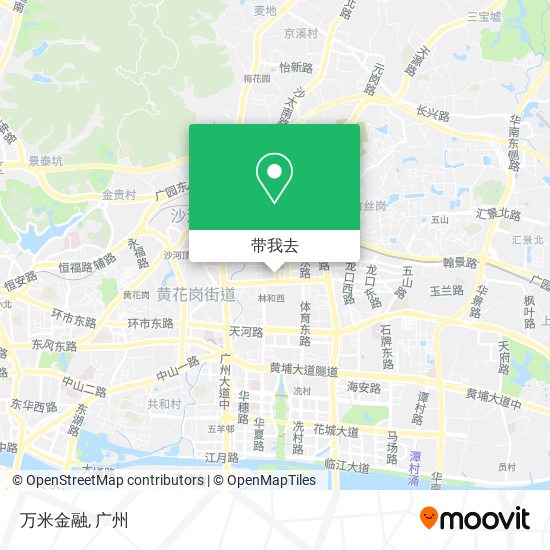 万米金融地图