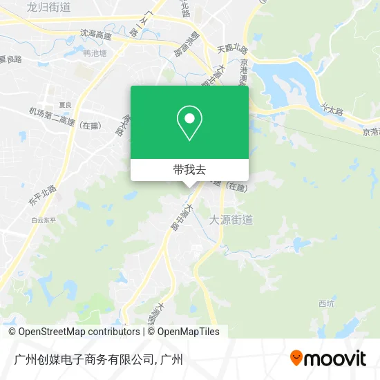 广州创媒电子商务有限公司地图