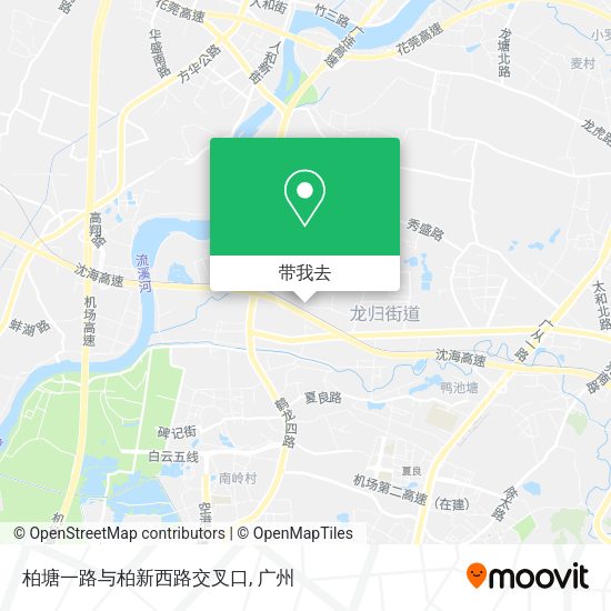 柏塘一路与柏新西路交叉口地图