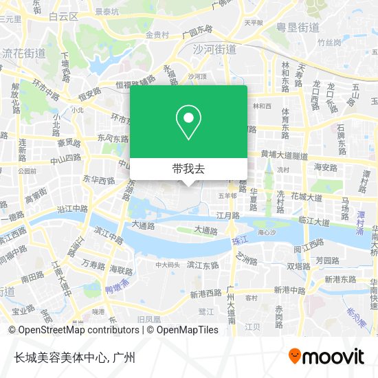 长城美容美体中心地图