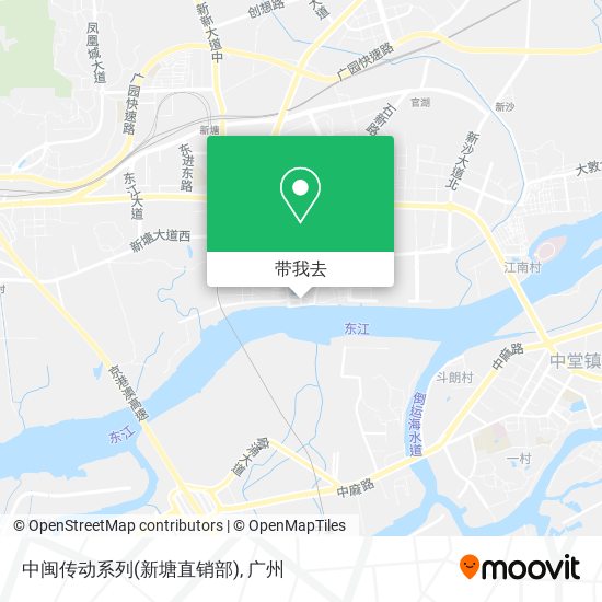 中闽传动系列(新塘直销部)地图