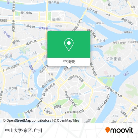 中山大学-东区地图