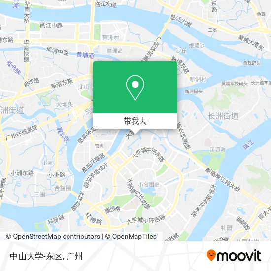 中山大学-东区地图
