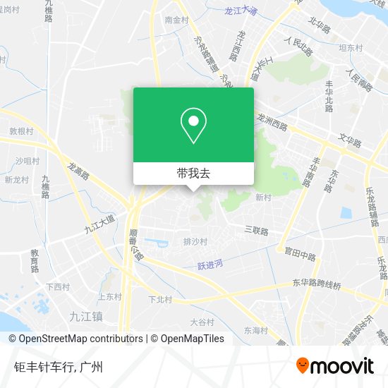 钜丰针车行地图